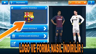 DREAM LEAGUE SOCCER 2019 LOGO VE FORMA NASIL İNDİRİLİR [upl. by Eidur]