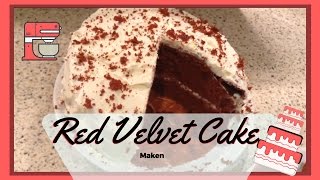 Red Velvet Cake Maken [upl. by Anaejer]