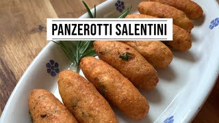 PANZEROTTI SALENTINI  CROCCHETTE DI PATATE [upl. by Frederick]