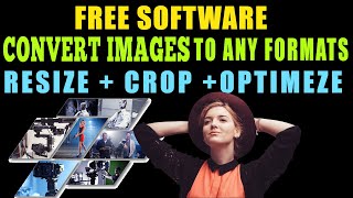 How to Convert image to any formatsImage ResizeCropCompress free Software 2021 – Pixillion [upl. by Alfi711]