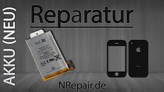 NRepairde  iPhone 3G 3GS  Akkuwechsel in 20 Schritten Anleitung  Neu [upl. by Xet65]