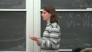 Lecture Series quotpadic Geometryquot by Peter Scholze 2014 lecture 14 [upl. by Millisent]