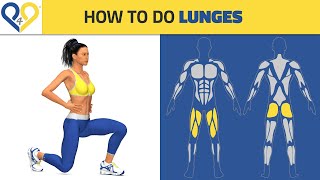 How To do Lunges [upl. by Godwin319]