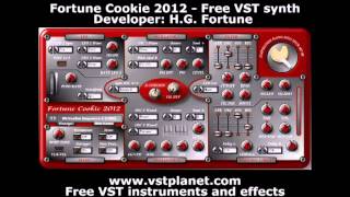 Fortune Cookie 2012  Free VST synth  vstplanetcom [upl. by Sneve202]