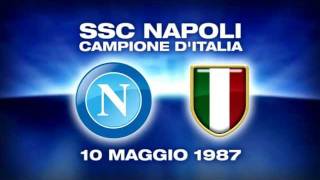 XG1  10 MAGGIO 87 LA STORIA HA VOLUTO UNA DATA  NAPOLI CAMPIONE DITALIA  1° Scudetto [upl. by Imefulo]