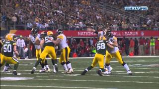 Hines Ward TD  2011 SuperBowl [upl. by Slade]