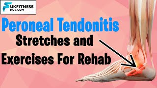 Peroneal Tendonitis  Home Stretches and Exercise Rehabilitation Plan [upl. by Mendoza859]