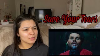 Save Your Tears  The Weeknd Music Video REACTION  Dariana Rosales [upl. by Laeria]