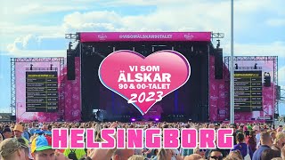 Vi som älskar 90talet Helsingborg 2023 [upl. by Aria413]