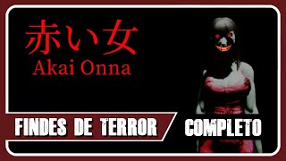 FDT  TERROR JAPONÉS CON AIRE A CHILLAS ART  AKAI ONNA  TODOS LOS FINALES  PRIMERA VEZ [upl. by Otho]