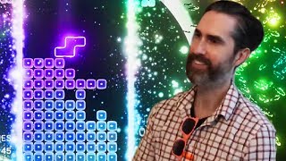 A 1989 TETRIS Expert Plays TETRIS EFFECT for the First Time [upl. by Norad]