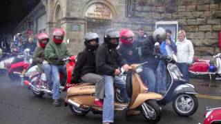 scarborough national scooter rally 2009 [upl. by Neirual179]