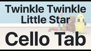 Learn Twinkle Twinkle Little Star on Cello  How to Play Tutorial [upl. by Alhahs]