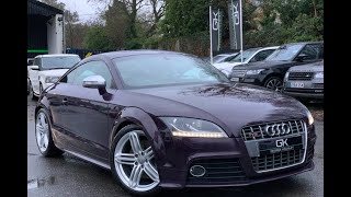 2010 Audi TTS in rare Merlin Purple for sale at George Kingsley Prestige amp Performance Colchester [upl. by Mann]