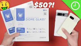 Pixel 7 Pro Whitestone Dome Glass amp UV GEN Film  Install amp Review [upl. by Tonry]