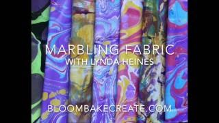 Marbling Fabric [upl. by Buckden]