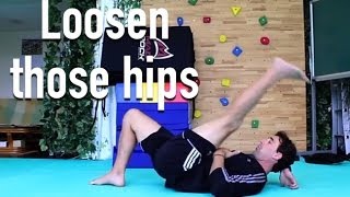 Leg Circles  Quick Exercise to Strengthen amp Loosen Your Hips [upl. by Booma621]