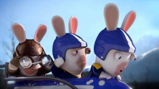 Rabbids  Funny Olympic Bobsleigh Video  HD [upl. by Biancha]