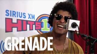 Bruno Mars  quotGrenadequot LIVE  SiriusXM Acoustic  Hits 1 [upl. by Dusen]