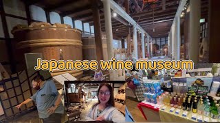 Nishinomiya Japanese wine museum bibili kami nang wine ky mag tagay me😂白鹿 日本酒 ミュージアム🍶 [upl. by Page]