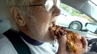 Angry Grandpa  The Little Caesars Smokehouse Pizza [upl. by Oiluj581]