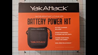 ReviewsUCanUse YakAttack Nocqua Battery Power Kit [upl. by Yatnohs]