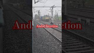 Andal Junction andal junction railwayjunction station easternrailways shorts youtubeshorts [upl. by Tybi723]