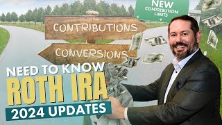 2024 Roth IRA Contribution Limits To Contribute or Convert Stretch Your Retirement Savings [upl. by Aikas]