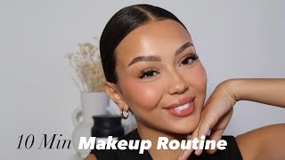 10 Min makeup Routine Sans fond de teint  Back to school and Work 📚💼 [upl. by Hayidah]