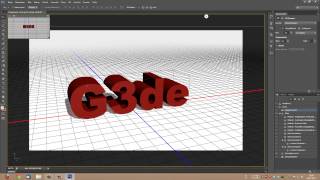 3D Text erstellen  Adobe Photoshop [upl. by Chesna]