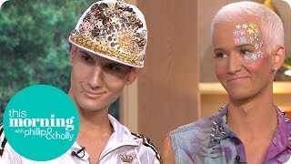 The X Factors Ottavio And Bradley Reveal All About Chicken Gate  This Morning [upl. by Natan]