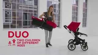 Compact fold  Bugaboo Donkey Duo [upl. by Eerok]