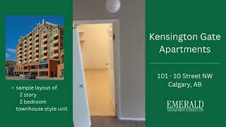 NOW Renting Kensington Gate Apartments Townhouse Unit [upl. by Heall106]