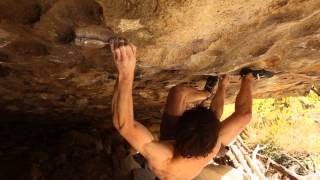 Jimmy Webb Climbing James Litzs Warpath V14 [upl. by Garbe]