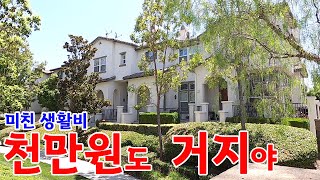 미국 생활비 부동산 물가 천만원 벌어도 거지로 사는 캘리포니아 4인가족 생활비 콕 찝어 알려드립니다 [upl. by Latona523]