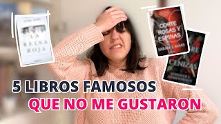 Mis DECEPCIONES LITERARIAS  Opinión impopular de libros famosos  Nina siempre fangirleando [upl. by Suraved]