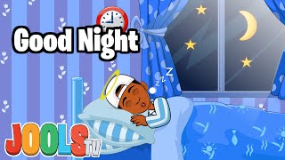 Bedtime Song for Kids  Good Night by Jools TV  Cartoons for Kids Trapery Rhymes [upl. by Dyl919]