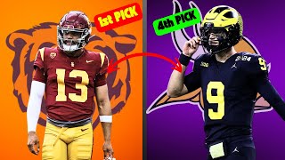 Reacting To The Latest NFL Mock Drafts [upl. by Eelarual752]