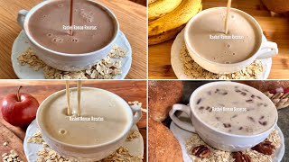 4 ATOLES CON AVENA NUTRITIVOS PARA EL DESAYUNO 🍳 [upl. by Marriott]