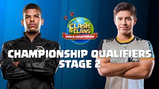 REDIFF CLASH OF CLANS  WORLDS QUALIFIERS  STAGE 2  ILS NE SERONT PLUS QUE 16 CE SOIR [upl. by Eiramlatsyrc]