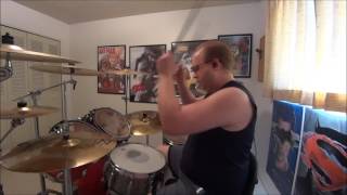 Under The Covers  Dokken  Its Not Love DRUM COVER  The Drum Show [upl. by Trinity]