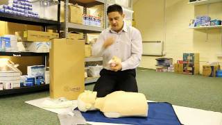 Laerdal Little Anne Manikin CPR Manikin  Unboxing maintaining Demo by First Rescue [upl. by Llehcal]