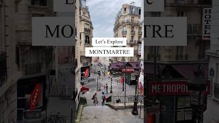 Exploring the beautiful Montmartre 😍 paris france montmartre travel lifestyle olympics [upl. by Abate977]