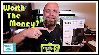 Seachem Tidal 35 Hang on Back Filter Unboxing  Assembly and Review [upl. by Averat112]