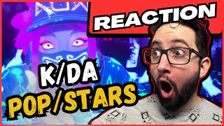 Kpop noob REACTS to KDA  POPSTARS ft Madison Beer GIDLE Jaira Burns  League of Legends [upl. by Zuckerman]