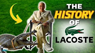 The History of Lacoste  René Lacoste The Legendary Tennis Player [upl. by Tesil]