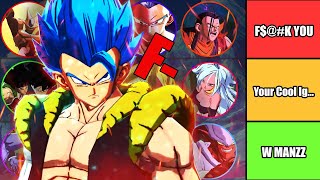 How Much I HATE You Based on What Team You Main In DB LEGENDS Tier List [upl. by Esertap]