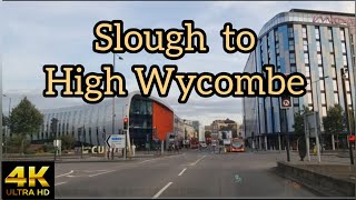 Slough to High Wycombe  Dashcam Tour [upl. by Irahc]