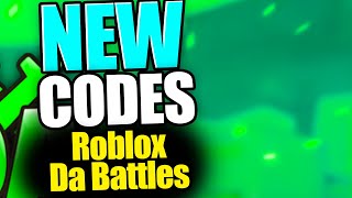 Da Battles CODES  ROBLOX 2024 [upl. by Hawk]