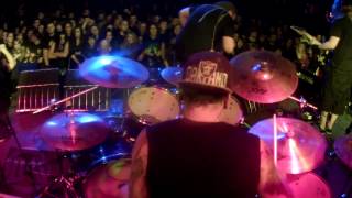 DECAPITATEDFlash BlackLive at CracowPoland 2013 Drum Cam [upl. by Hafital]